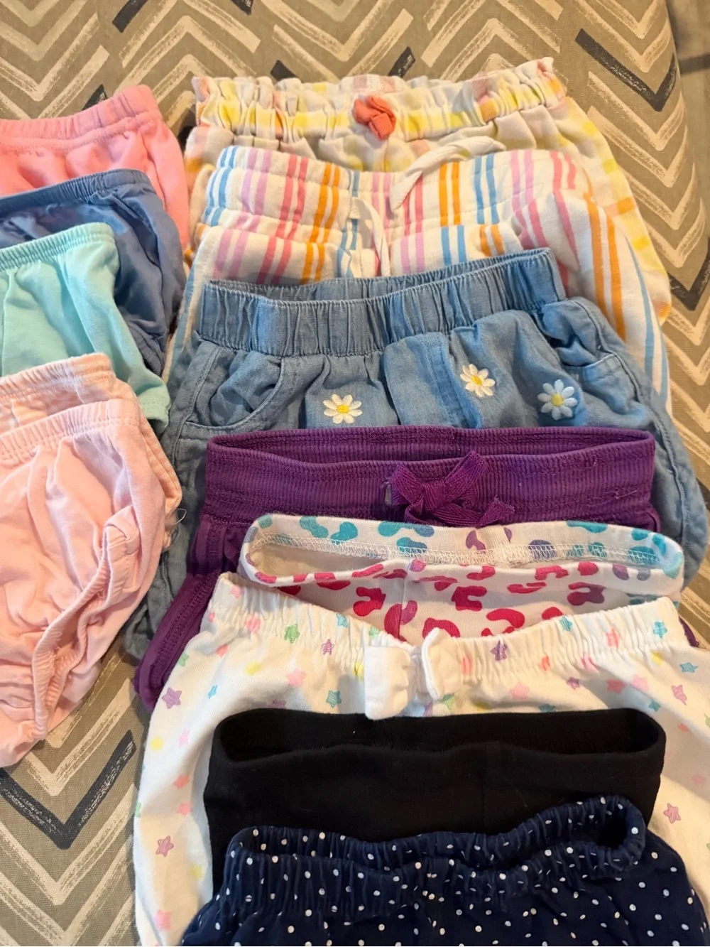 12 Month Assorted Color Bottoms Bundle